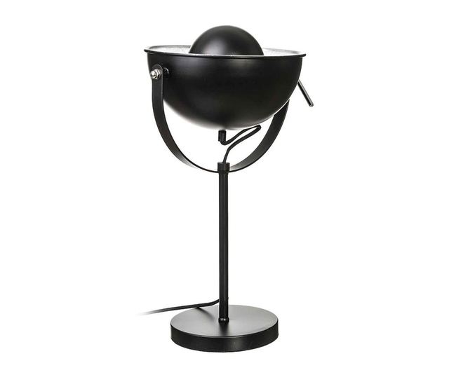 Namizna svetilka Keith Big Black Silver