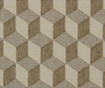 Shine Cube Ivory Lábtörlő szőnyeg 53x110 cm