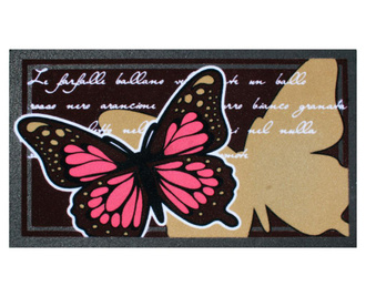 Входна изтривалка Flomat Butterfly Black 40x70 см
