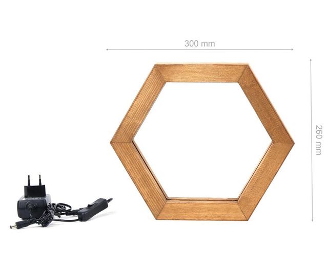 Hexagon Éjjeli lámpa