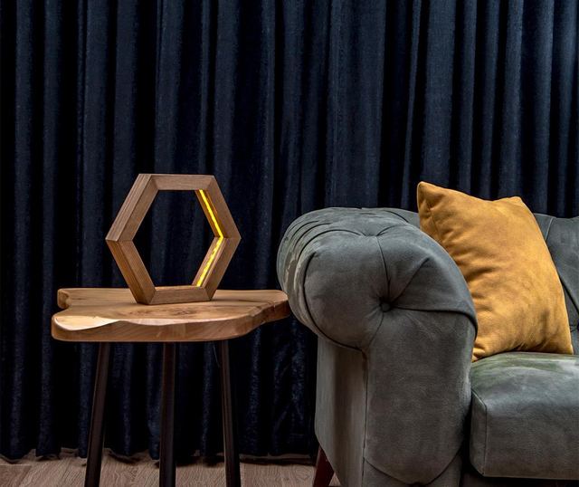 Hexagon Éjjeli lámpa