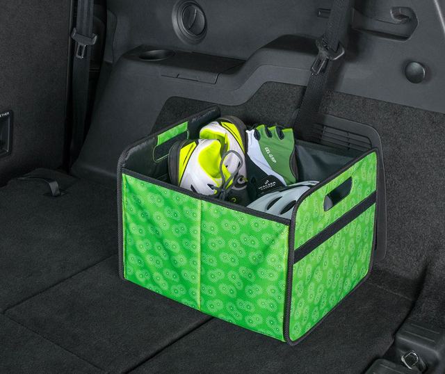 Zložljiv zaboj za shranjevanje Systobox Flower Green