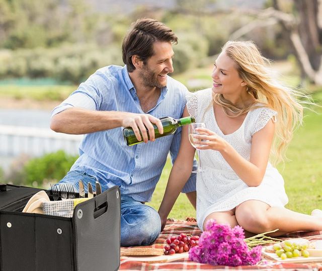 Zložljiva shranjevalna škatla Outdoorbox Black