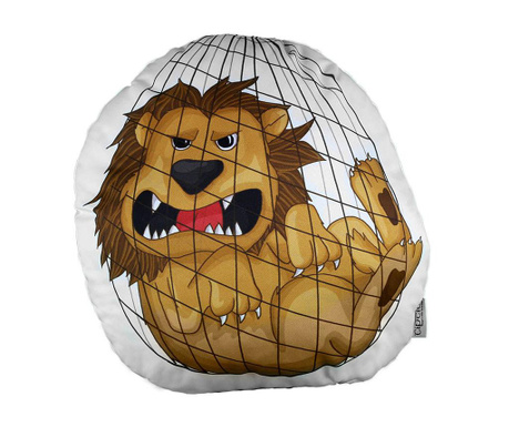 Διακοσμητικό μαξιλάρι Lion 42x43 cm