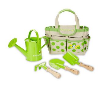 Set 4 unelte de gradina pentru copii si geanta Garden Learning Small