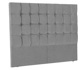 Tablie de pat Kooko Home, Milla Light Grey, structura din PAL (placi aglomerate), 160 cm