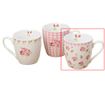 Flower Rose Pattern Bögre 400 ml