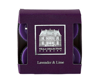 Set 8 mirisnih svijeća Lavender Lime
