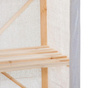 Dulap textil Creaciones Meng, Nature, lemn de mesteacan, 174x70x50 cm