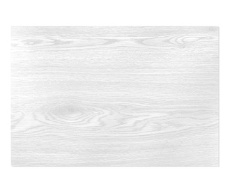 Suport farfurie Excelsa, Dalina White, PVC (policlorura de vinil), 30.5x45.5 cm, alb