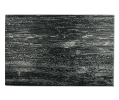 Suport farfurie Excelsa, Dalina Black, PVC (policlorura de vinil), 30.5x45.5 cm, negru