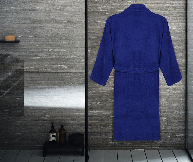 Халат за баня унисекс Austen Dark Blue L/XL