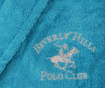 Halat de baie unisex Beverly Hills Polo Club, Austen Turquoise