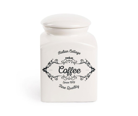 Recipient cu capac pentru cafea Excelsa, Fine, ceramica, 700 ml