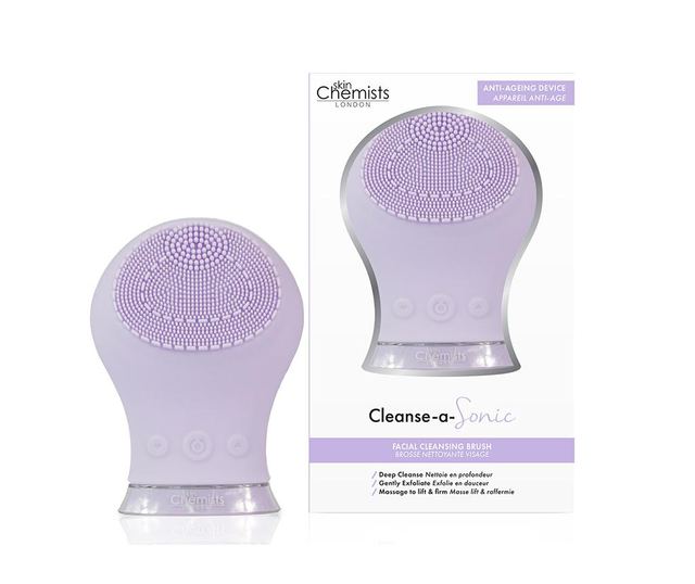 Електрическа четка за лицев масаж Cleanse a Sonic Purple
