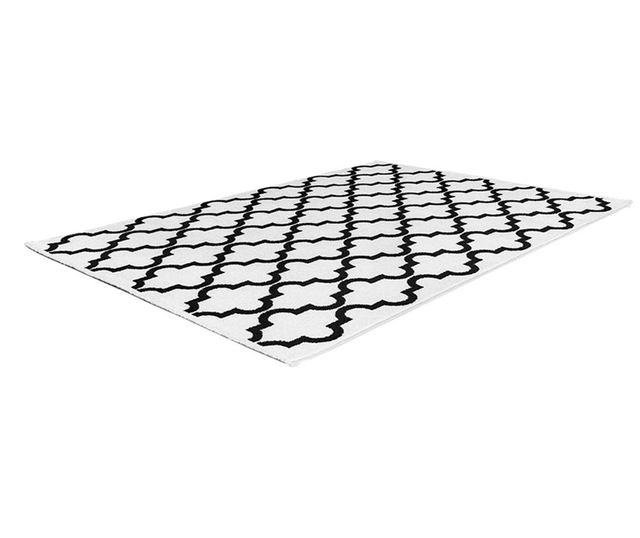 Килим My Black and White Geo Blanca 80x150 см