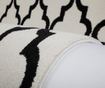 Килим My Black and White Geo Blanca 80x150 см