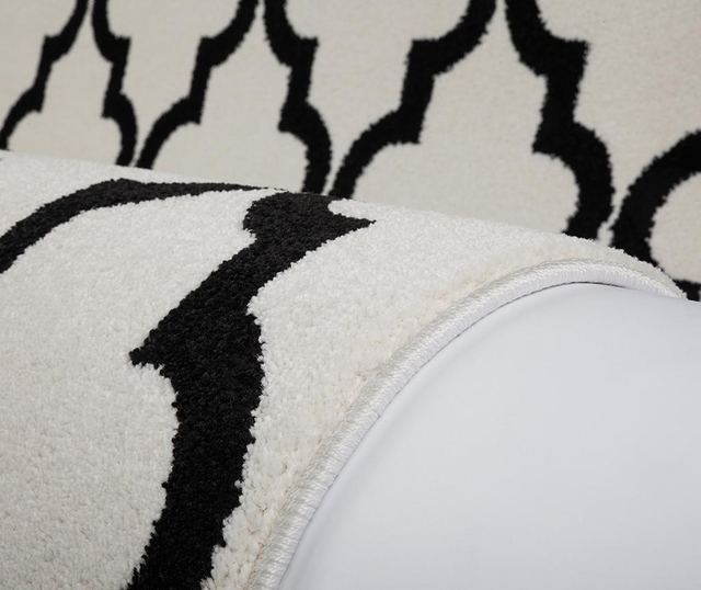 Килим My Black and White Geo Blanca 80x150 см