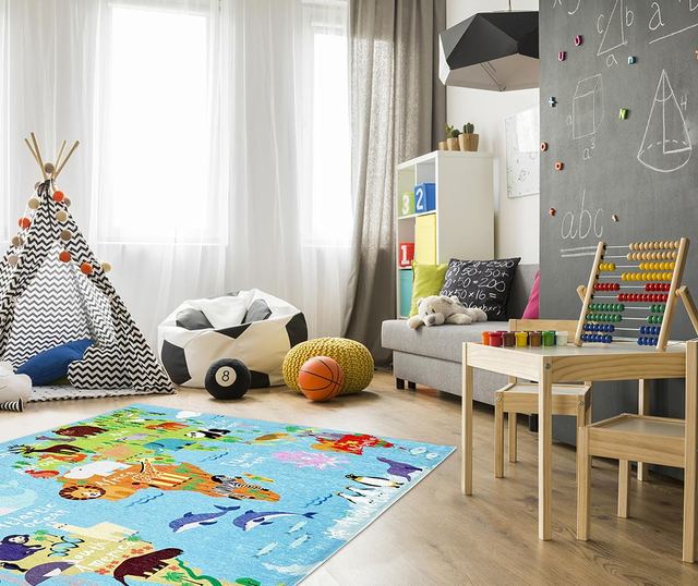 Килим My Torino Kids Map 80x120 см
