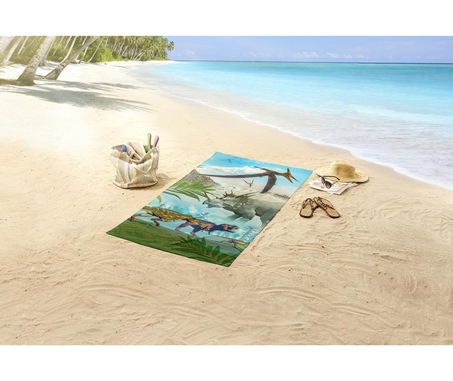 Ručnik za plažu Dinoworld 75x150 cm