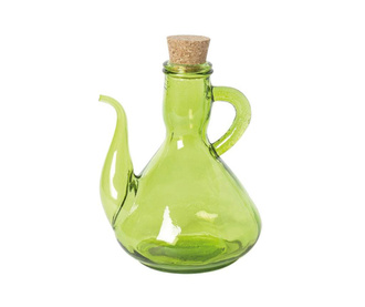 Recipient pentru ulei sau otet Excelsa, Pot Green, sticla reciclata, 500 ml, 500 ml
