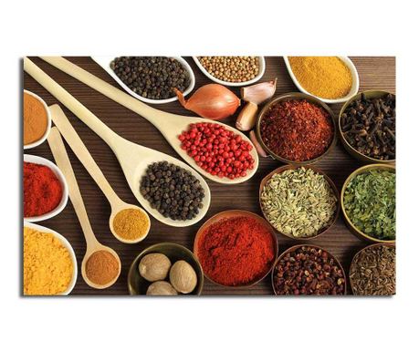 Ochutnávka korenín Obraz 45x70 cm