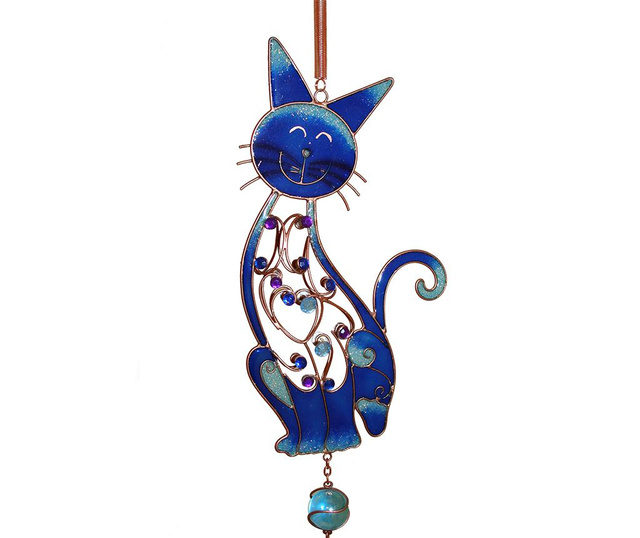Kitty Cat Blue Szélcsengő