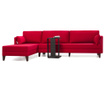 Модулен ляв ъглов диван Comfort Red