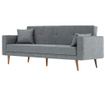 Dublin Grey Kihúzható háromszemélyes kanapé