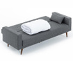 Dublin Grey Kihúzható háromszemélyes kanapé