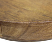 Masuta Hsm Collection, Ventura Young Industrial, lemn de mango lucrat manual, 40x40x42 cm