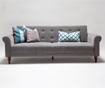 Madona Grey Kihúzható háromszemélyes kanapé