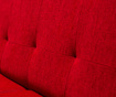 Madona Red Kihúzható háromszemélyes kanapé