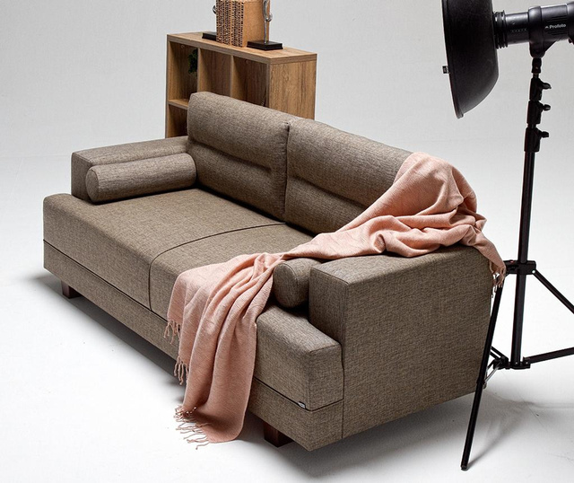 Oslo Brown Háromszemélyes kanapé