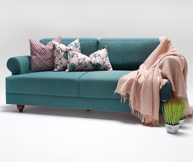 Samara Turquoise Háromszemélyes kanapé