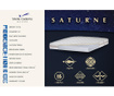 Set - postelja in vzmetnica Saturne 120x190 cm