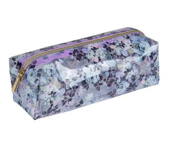 Kozmetična torbica Adrienne Vittadini Blue Flowers