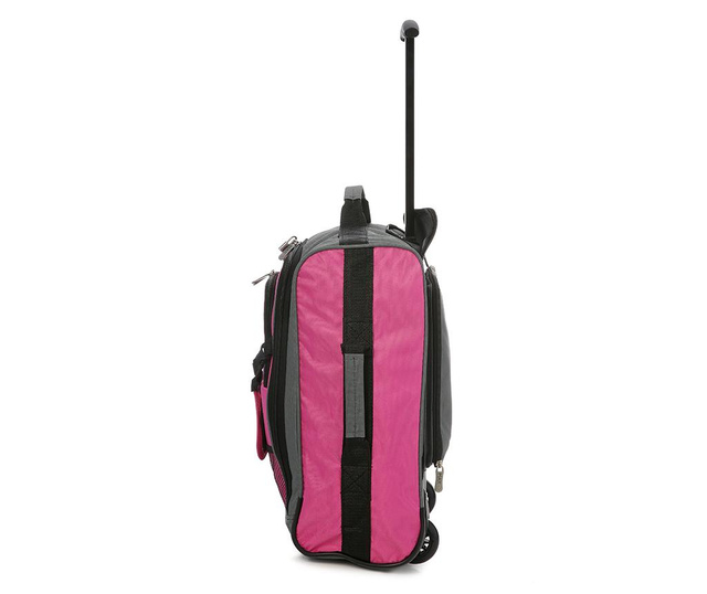Dječja putna torba sa kotačićima Karen Pink 30 L