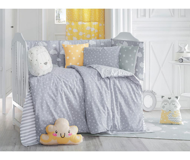 Декоративна възглавница Twinkle Star Grey 35x35 см