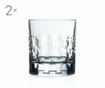 Set 2 pahare pentru whisky Bubble 290 ml