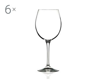 Сервиз 6 чаши за червено вино Invino 650 мл