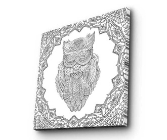 "Naredi sam" slika Wise Owl 45x45 cm