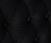 Posteljno vzglavje Daisy Deep Black 140 cm