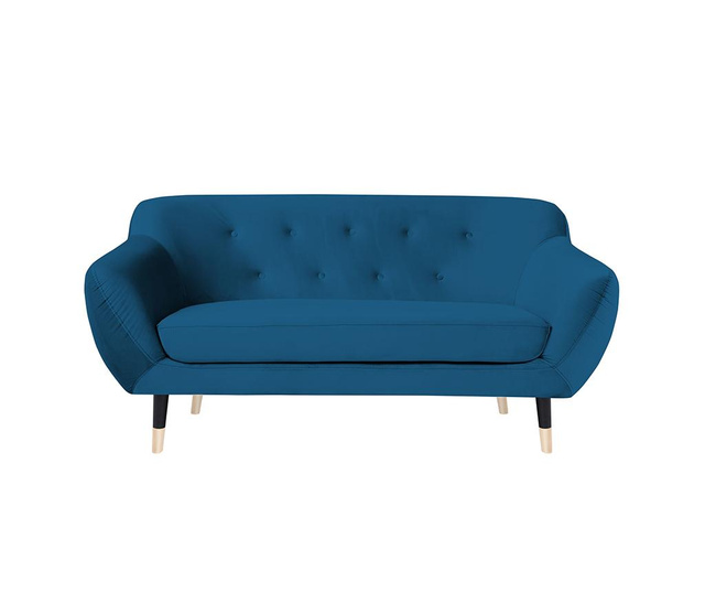 Amelie Blue Black Kétszemélyes kanapé