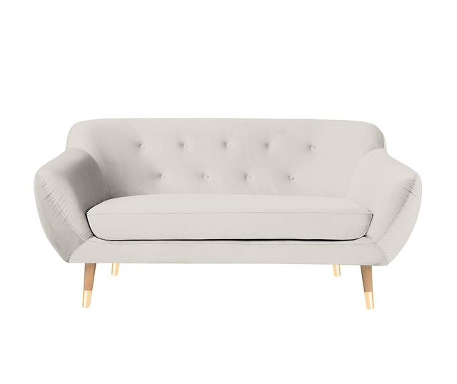 Amelie Cream Natural Kétszemélyes kanapé