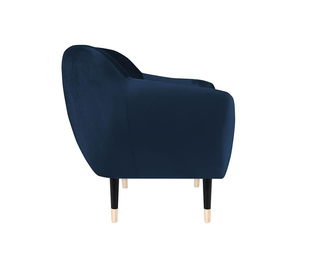 Fotelj Amelie Dark Blue Black