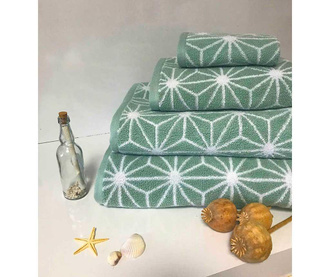 Кърпа за баня Milano Emerald 100x150 см