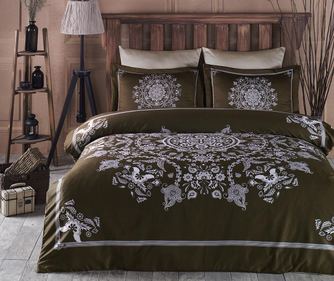 Posteljnina King Sateen Supreme Mandala
