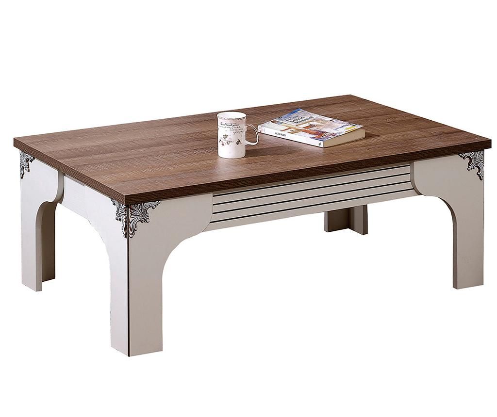 Măsuță de cafea Gazel Alb Maro