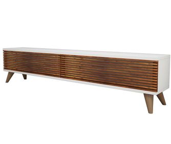 TV komoda Hill  Walnut White